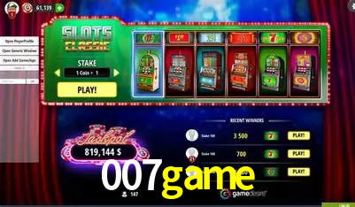 A Popularidade dos Caça-Níqueis no 007game